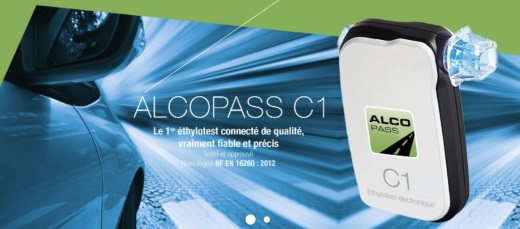 Alcopass C1 : éthylotest homologué pour smartphone