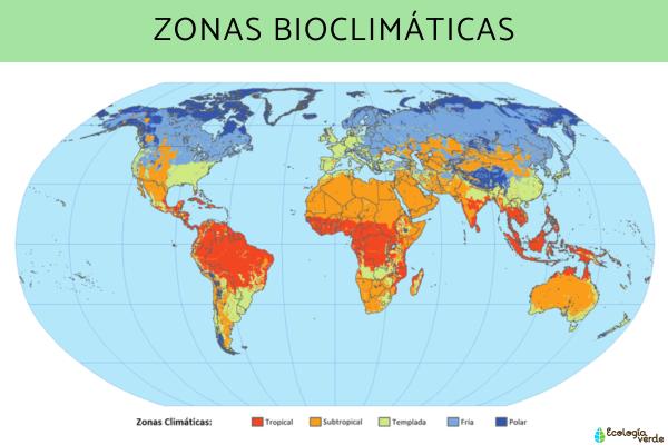Zonas bioclimáticas: qué son, cuáles son, mapa y características - Zonas bioclimáticas subtropicales