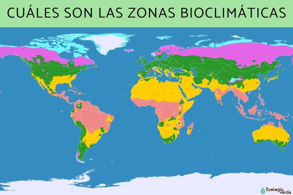 Zonas bioclimáticas: qué son, cuáles son, mapa y características - Cuáles son las zonas bioclimáticas