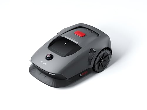 MOVA 600 Robot Tosaerba Senza Filo Perimetrale, Mappatura 360° 3D LiDAR Fino a 600 m², Superamento Ostacoli Intelligente, Controllo via App, Taglio a U, Silenzioso, Allarmi di Sicurezza
