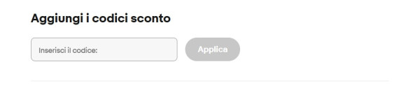codice sconto eBay