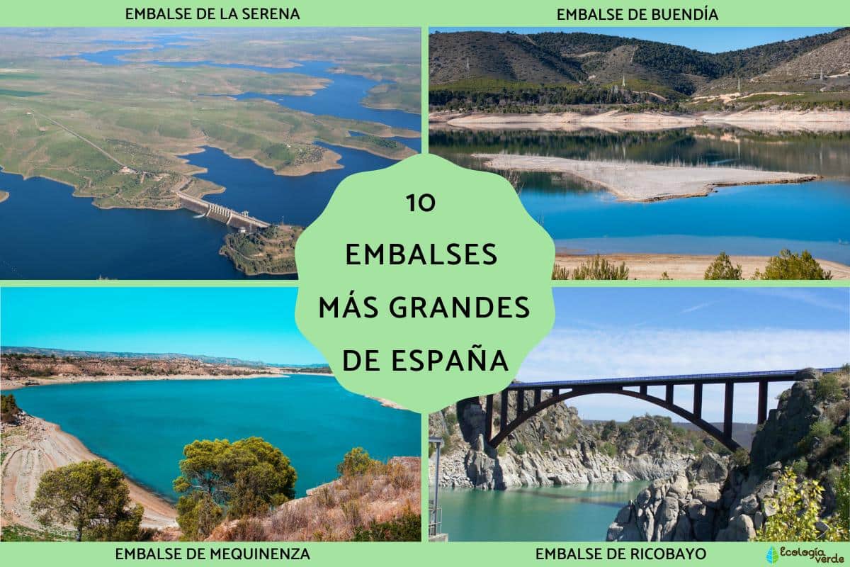Les plus grands réservoirs d’Espagne