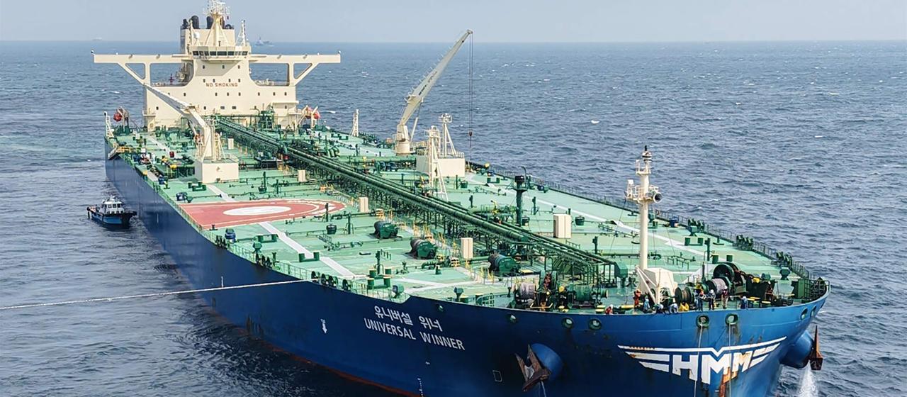 Le pétrolier Universal Winner a pu quitter le détroit d'Hormuz.