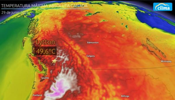 Desastres naturales en el mundo - Ola de calor en la Columbia Británica