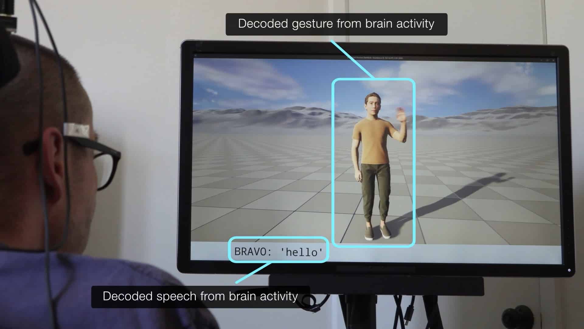 Une interface neuronale interprète gestes et paroles simultanément